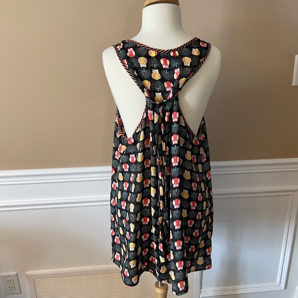 Fun owl print long tank - Picture 4 of 7